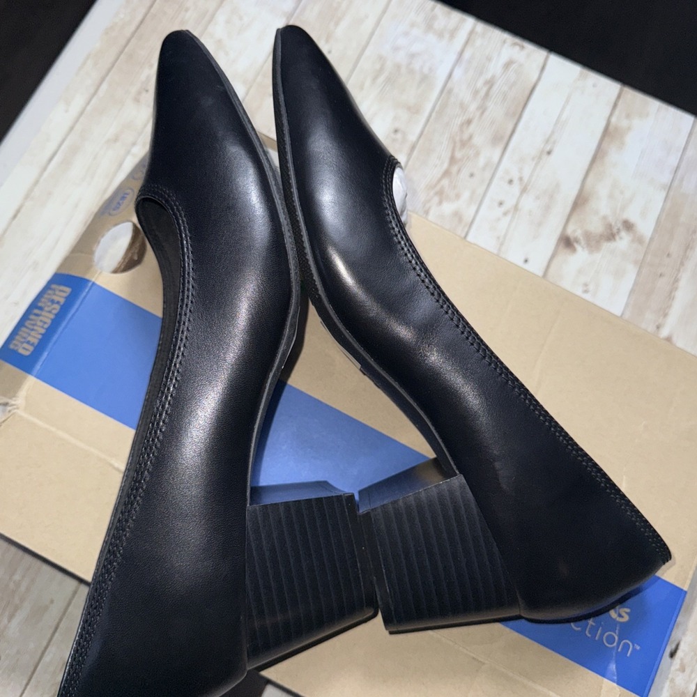 Clarks Women's Elanie Hope‎ Pump Black Size 11 Wide Black - Picture 7 of 11